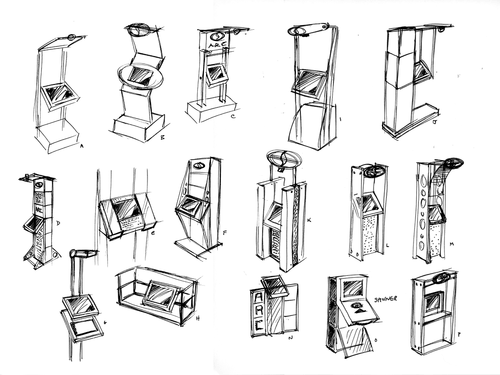 kiosk draft drawing