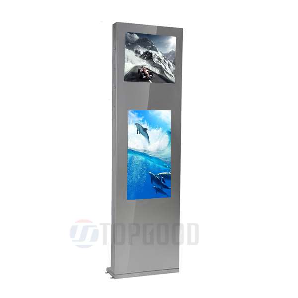 dual screens digital signage