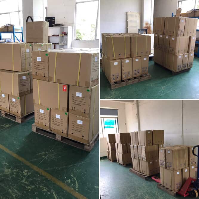 SAW touch screens ready for shipment