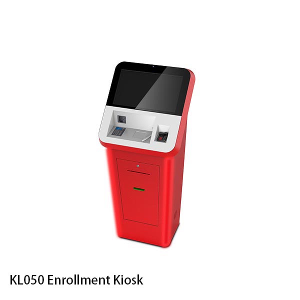 enrollment kiosk light on