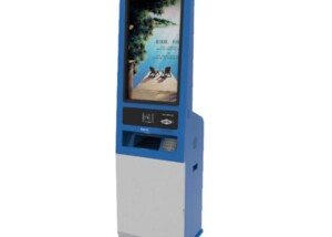 big screen payment kiosk