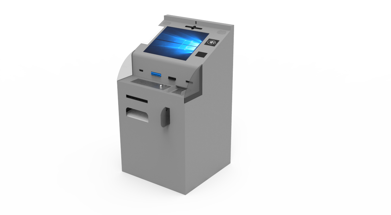 EMV bank card issuing kiosk 2