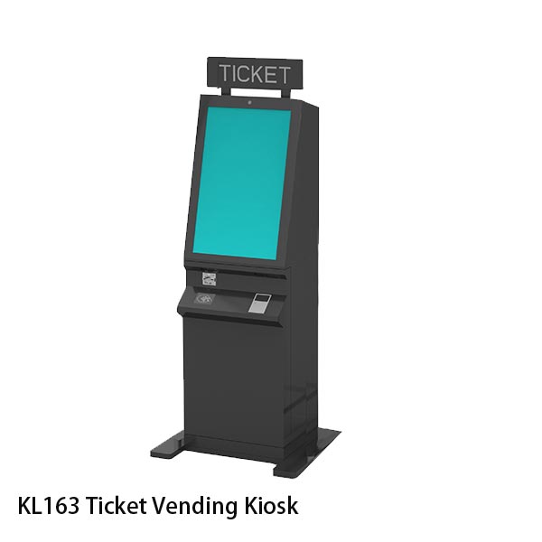 Outdoor ticket kiosk