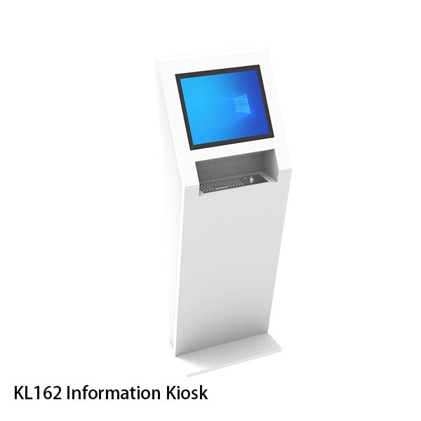 Information Kiosk with Metal Keyboard