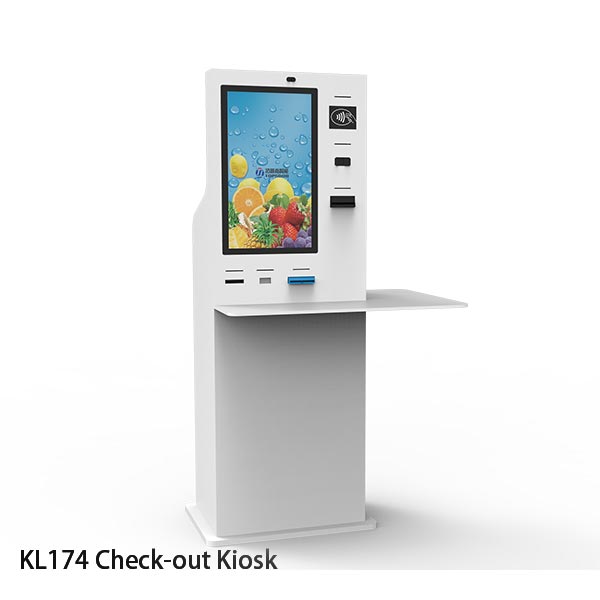 check-out kiosk
