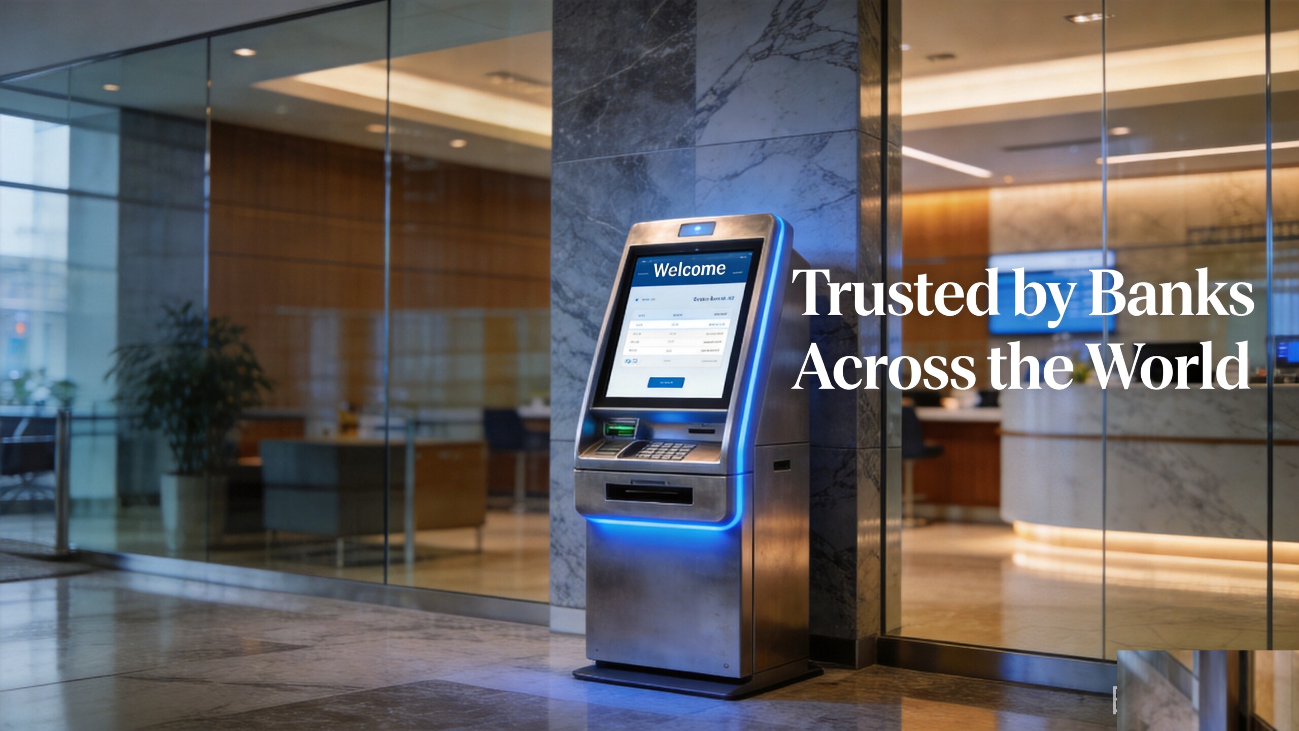 Banking Kiosk - Trusted by Banks Across the World